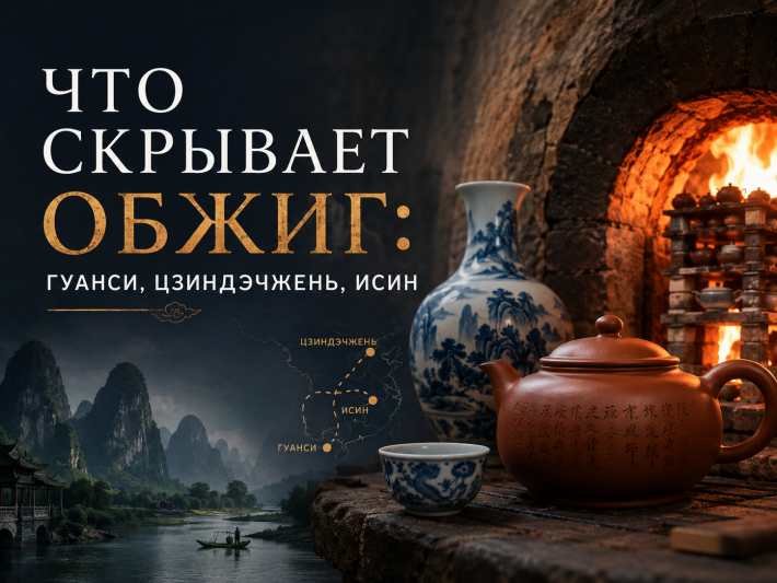 Что скрывает обжиг: Гуанси, Цзиндэчжэнь и Исин в одной чашке