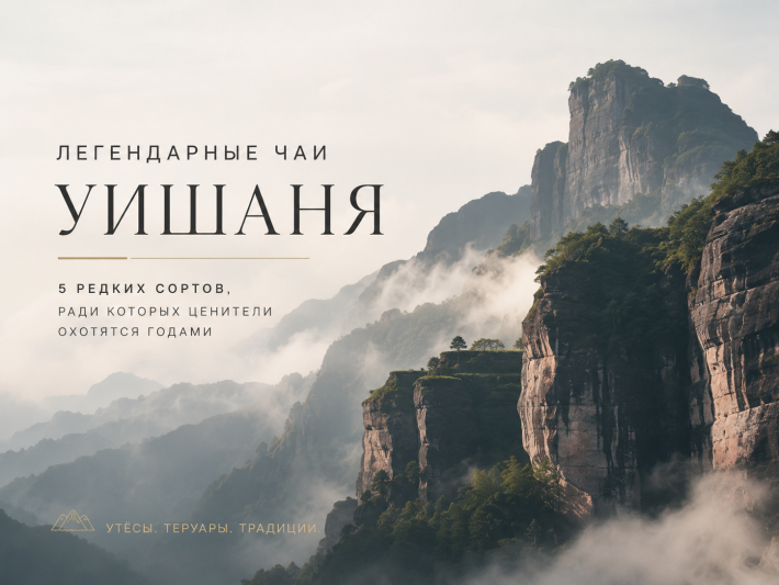 Легендарные чаи Уишаня: пять редких сортов, ради которых ценители охотятся годами