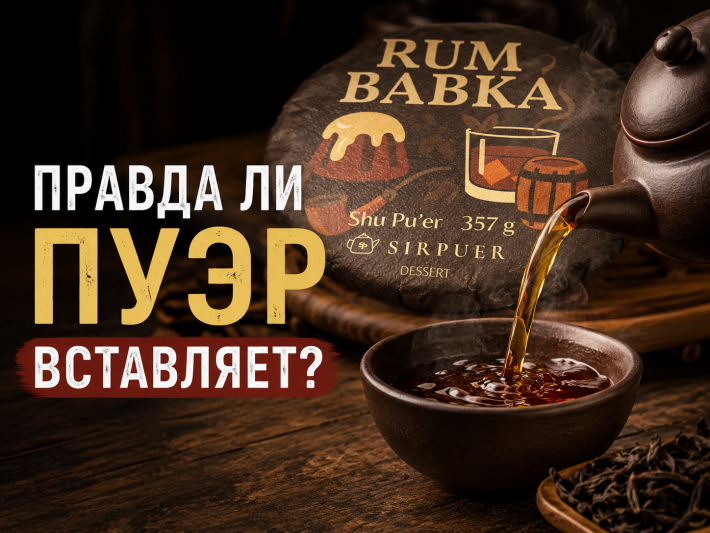 Правда ли пуэр вставляет?