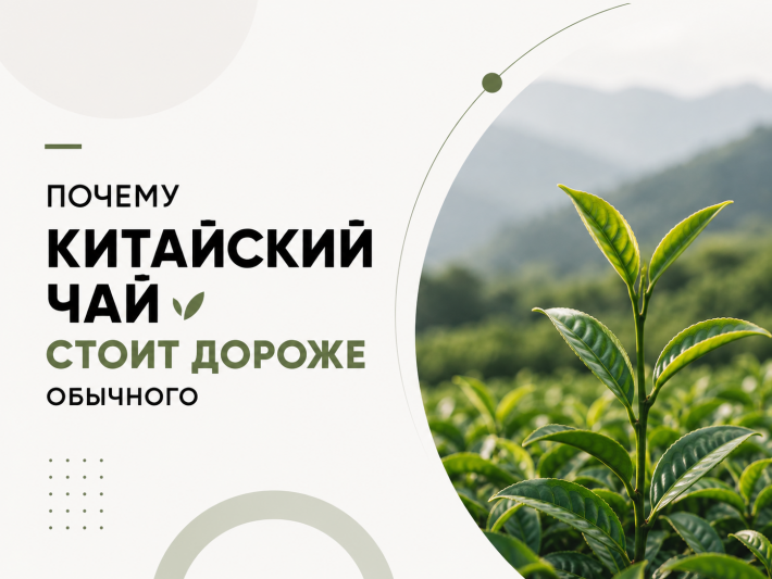 Почему китайский чай стоит дороже обычного