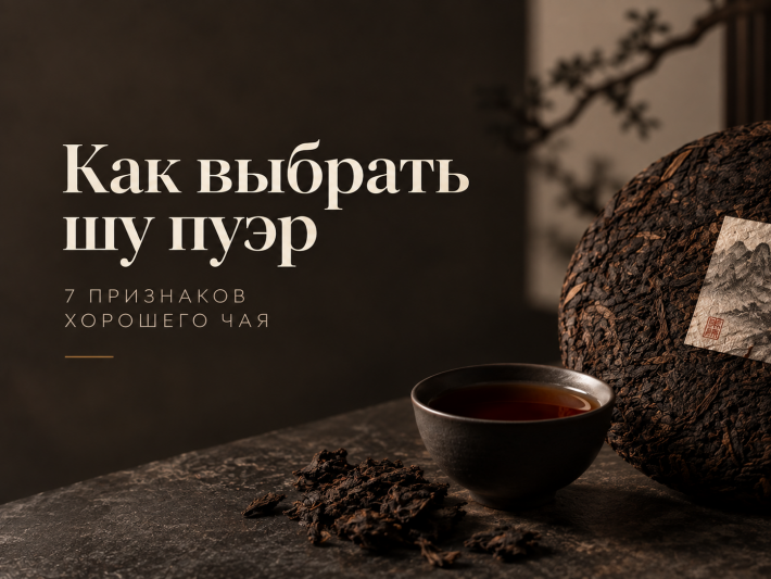 Как выбрать шу пуэр: 7 признаков хорошего чая