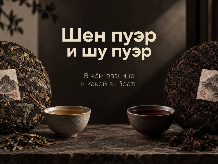 Шен пуэр и шу пуэр: в чём разница и какой выбрать