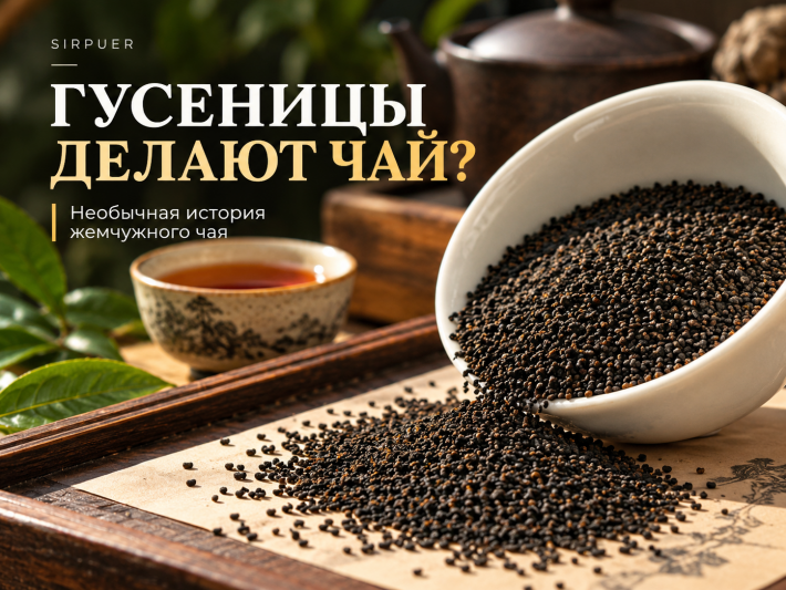 Жемчужный чай «Гусеничный помёт»: необычный китайский напиток